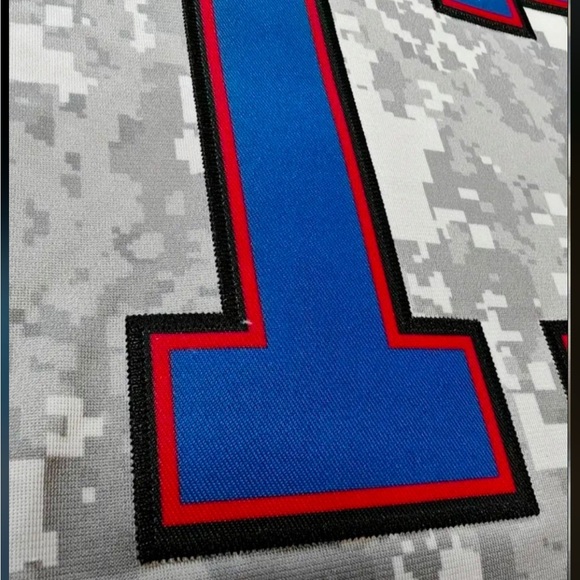 Gray Camo Men's Jersey - Picture 3 of 4